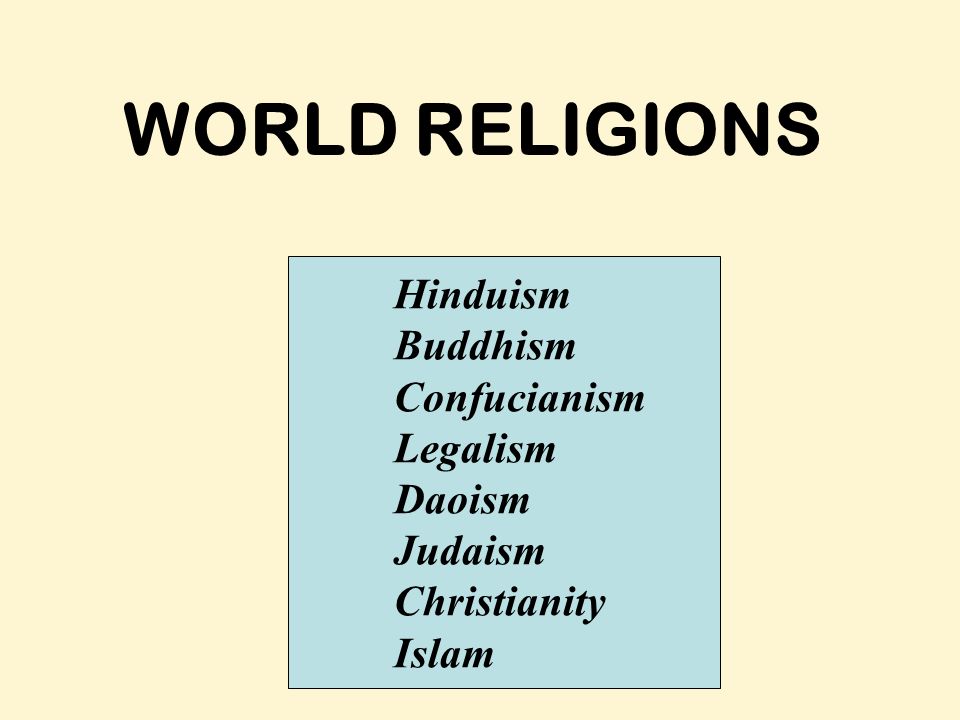 Buddhism and Confucianism Are Religions Without a God Essay
